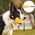 thumbnail image 2 of GUANGHONG Jouet pour Chien TPR Jouet à Mâcher Durable Texture de Maïs Réaliste Corde Couineuse Nœud de Dentition Grands Os pour Mâcheurs Agressifs Grande Race Petits Os à Mâcher Mâcheurs Agressifs, 2 of 8