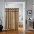 thumbnail image 6 of Shower Curtain Rod 51-168 In Long Outdoor Tension Curtain Rod for Patio, Adjustable Curtain Rod No Drilling, Spring Tension Rod for Bathroom Window Easy to Install No Rust, Stainless Steel, White, 6 of 9