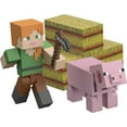 thumbnail image 4 of Minecraft Farm Life Adventure Pack Figures, Accessories And Papercraft Blocks, 4 of 6