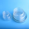 thumbnail image 1 of Juego de placas de Petri de vidrio estéril, placas de Petri de laboratorio de alto borosilicato con tapas, placa de cultivo de tejido transparente, 10 Uds., 1 of 4