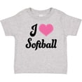 thumbnail image 3 of Inktastic I Love Softball Girls Sports Girls Baby T-Shirt, 3 of 5