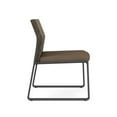 thumbnail image 4 of Fauteuil d'Invité Sans Accoudoirs pour Réception Gansett / Acier Charbon / Brun / Brun, 4 of 5