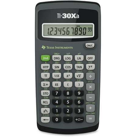 Texas Instruments TI-30Xa Scientific Calculator (Best Calculator For Algebra 2)