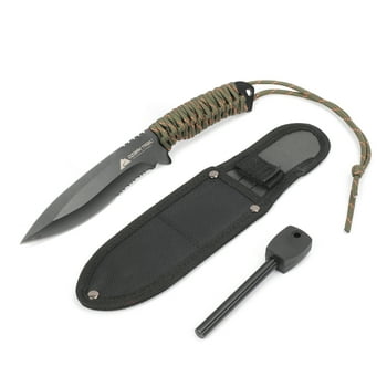 Ozark Trail Stainless Steel Paracord  with Fire Starter, Model 5032