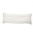 thumbnail image 5 of Ox Bay Bennett 14" x 36" Gray Fringed Cotton Adult Decorative Lumbar Throw Pillow Cover, 5 of 9