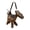 Brown, variant on Novelty Western Cow boy Crossbody Shoulder Bag Handbags Horse Shaped Ranch Bags Canvas Shoulder Purses for Womens