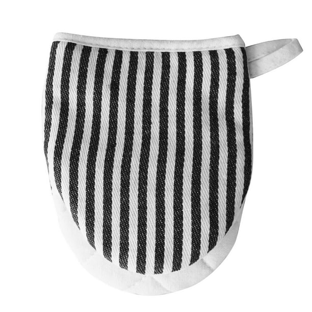 Guantes Para Barbacoa, Patrón De Rayas De Algodón Grueso, Guantes Duraderos Para Horno De Microondas, Sensación Cómoda Para El Hogar Para Hornos