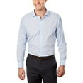 thumbnail image 2 of Unlisted by Kenneth Cole mens Slim Fit Checks and Stripes (Patterned) Dress Shirt, Sky Blue, 18 -18.5 Neck 34 -35 Sleeve XX-Large, 2 of 3