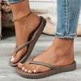 thumbnail image 7 of Flip Flops for Women with Arch Support Comfortable Recovery Slide Sandals Slip Resistant Shower Shoes Walking Thong Sandals Lightweight and Soft Footbed Slides Flip Flops, 44, 7 of 7
