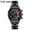 multicolor B, variant on YOLAKO Men's Casual Fashion Quartz Stainless Steel Strap Watch Analog Watch multicolor