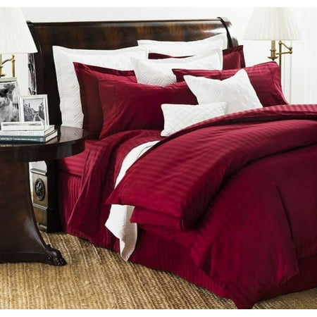 Chaps Home Damask Stripe Full Queen Red Comforter Set With Shams Chaps Home Damask Stripe Full Queen Red Comforter Set With Shams Cotton