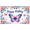 1A, variant on Decorative Design Happy Birthday Banner Butterfly Theme Floral Pattern for Garden Party Celebration