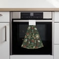 thumbnail image 6 of Sikiie Red Leaves Hand Towel with Loop Hanging Towel Absorbent Tie Towels for Kitchen Tea Bar Bathroom Decor, 6 of 7
