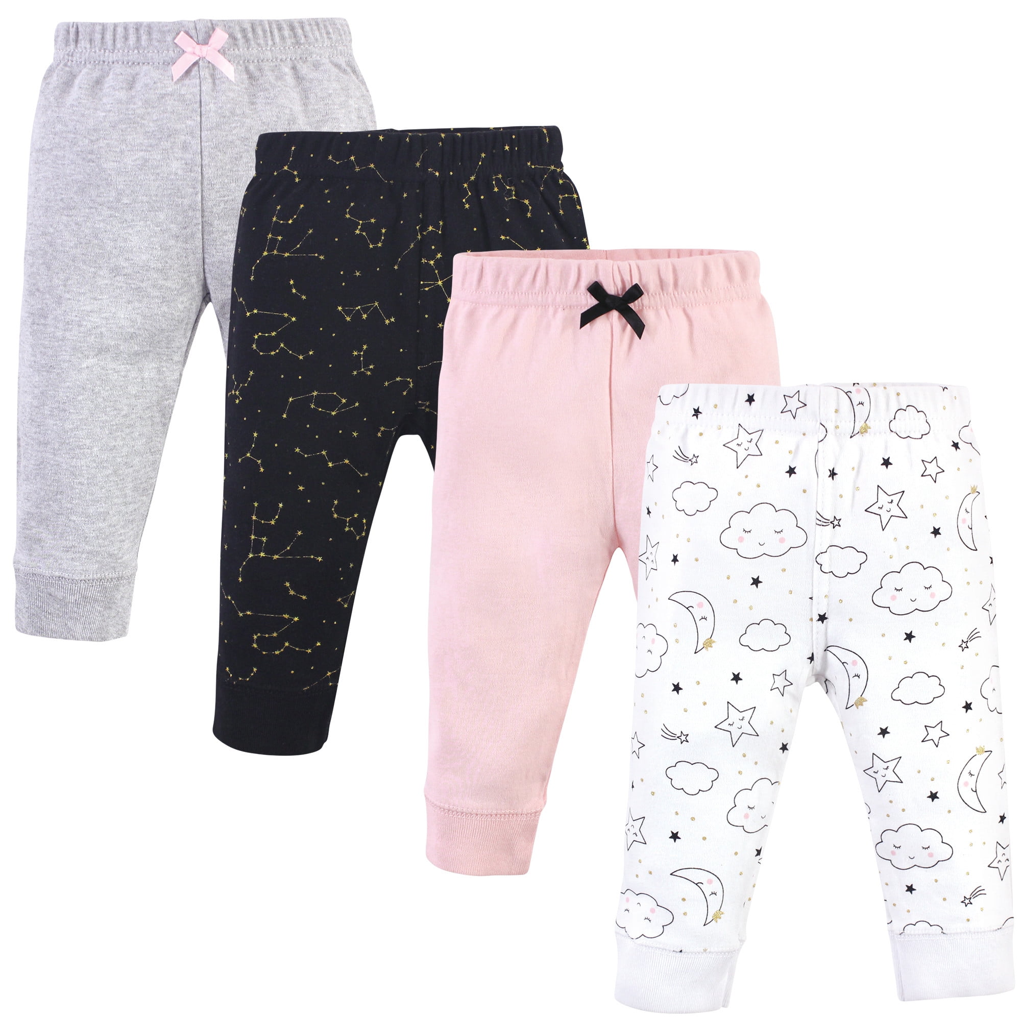 Hudson Baby Unisex Baby Quilted Cotton Dress and Leggings