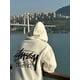 thumbnail image 4 of Sudadera con capucha con estampado de tutsi americano de algodón puro y letras, jersey de terciopelo suelto para hombres y mujeres, 4 of 5