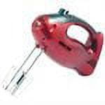 Better Chef 5 Speed Electric Hand Mixer in Red