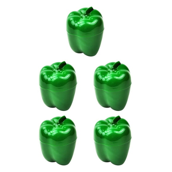 Naiovety Vegetable Shape Plastic Food Storage Box Reusable Household Refrigerator Container Organizer Supplies for Pepper Tomatoes Type2 NO2 Naiovety CBP032409
