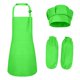 thumbnail image 1 of Conjunto de delantal y gorro de chef para niños, delantal con pechera ajustable para niños, 1 of 5