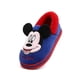 thumbnail image 2 of Zapatos para niños de Disney Mickey Mouse Minnie niños y niñas calidez interior hogar grueso antideslizante bebé cómodo arrastre de algodón para niños, 2 of 5