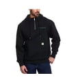 thumbnail image 3 of John Deere Men's Quarter Zip Hoodie, Large Black, 3 of 3
