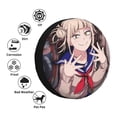 thumbnail image 4 of Himiko Toga My Hero Academia Spare Tire Cover Waterproof Dust-Proof Universal Wheel Tire Cover Protector Accessories 14" 15" 16" 17", 4 of 7