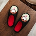 thumbnail image 2 of ZELAND Funny Clown Horror Movie Cotton Slippers for Men & Women - Warm, Anti-Slip, Cartoon Plush House Shoes for Halloween/Christmas, 2 of 5