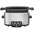 thumbnail image 4 of Cuisinart Cook Central 6 qt Slow Cooker-Crock Stainless Steel, 4 of 10
