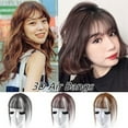 thumbnail image 3 of Tssuoun 3D Air Bangs Hair Topper Extension Invisible Seamless Thin Neat Air Bangs, 3 of 9