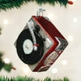 thumbnail image 2 of Old World Christmas Glass Blown Ornament Record Player (38043), 2 of 5