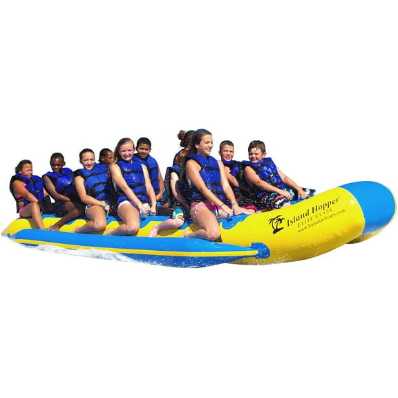 Island Hopper 12 Passenger Banana Taxi Elite Class Heavy Commercial Side by Side Banana Boat