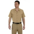 thumbnail image 2 of Dickies S535 Industrial Short Sleeve Work Shirt - Desert Sand - 4XL, 2 of 3