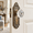 Antique Brass-Passage, variant on Antique Brass Dummy-2pack Solid Metal Crystal Interior Door Knobs