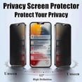 thumbnail image 2 of 4 Pcs Verre Trempé pour Realme C31 Protecteur d'Écran Anti-Espion, 2 of 5