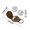 A, variant on WEGFTDUOP Pocket Engraved Coin with Leather Case, Stainless Steel Material, 1 Set with 1 Coin & 1 Leather Case, European Style Engraved Token, Commemorative Keepsake