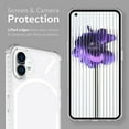 thumbnail image 6 of TUDIA SKN Nothing Phone 1 Case Anti-Yellowing Semi-Transparent Cover - Frosted Clear, 6 of 8