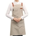 thumbnail image 1 of Coofit Kitchen Apron Creative Multi-purpose Restaurant Apron Barista Apron with Pocket, 1 of 10