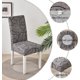 thumbnail image 2 of Chair Covers, 6-Pack, Stretchable, Removable, Washable, Short, Dining Chair Cushion Covers, for Hotels, Dining Rooms, Ceremonies, 2 of 5