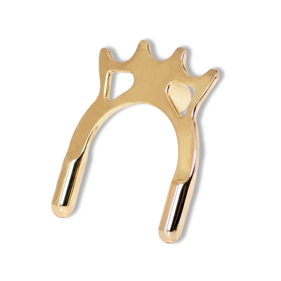 Billiard Pool Cue Solid Brass Screw-on Bridge Head 3 5/8"
