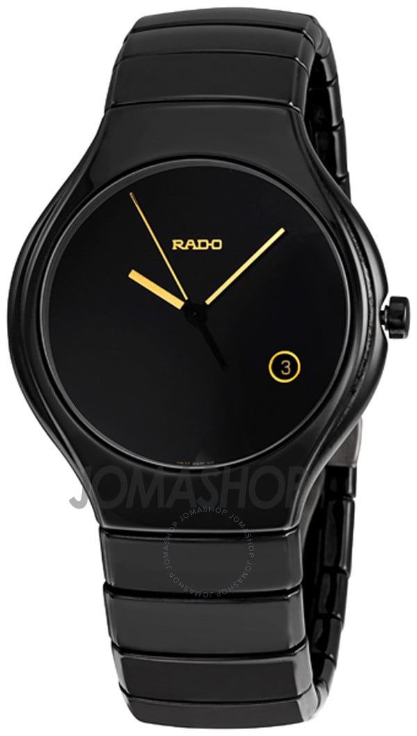 Rado True Black Ceramic Mens Watch R27653172