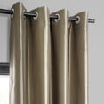 thumbnail image 4 of Gold Nugget Grommet Blackout Faux Silk Taffeta Curtain (1 Panel), Gold Nugget, 50W X 108L, 4 of 8