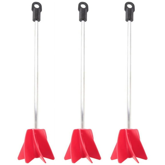 3Pcs Paint Mixer Drill Attachment, for Drill,Paint Stirrer Drill, Most Drills