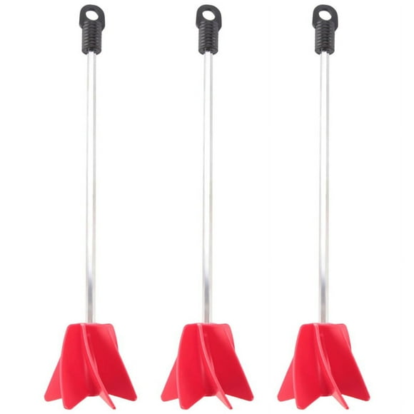 Accesorio de Taladro Mezclador de Pintura 3 Piezas,Mezclador de Pintura para Taladro,Agitador de Pintura para Taladro,Mezclador de Pintura de Taladro para MayoríA de los Taladros