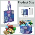thumbnail image 2 of Boho Chic Symmetrical Tribal Washable Tote - Large Capacity Reusable Grocery Bag, 2 of 6
