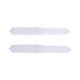 thumbnail image 5 of 2 rollos de papel higiénico de plástico blanco con resorte para todos los estilos., 5 of 8