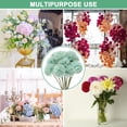 thumbnail image 6 of 6/12-Pack Artificial Chrysanthemum Ball Flowers, 11 Inch Faux Chrysanthemum Silk Bouquets Real Touch Faux Flowers for Home/Wedding/Christmas/Party[Silver], 6 of 6