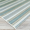 thumbnail image 3 of Couristan Marbella Area Rug, Ivory/Sand/Azure ,Rectangle, 3'9" x 5'5", 3 of 6