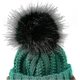 thumbnail image 4 of Winter Beanie Hats For Women Chunky Fleece Faux Fur Pom Pom Bobble Hat Womens, 4 of 5