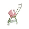 thumbnail image 2 of Siruishop Poussette Miniature Jouet Jeu d'Imitation Simulation Décoration de Maison de Poupée pour Bébé Blanc, 2 of 8
