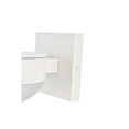 thumbnail image 6 of Raine Integrated LED wall sconce in white, 6 of 6