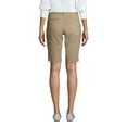 thumbnail image 2 of Lands' End School Uniform Women's Stretch Chino Bermuda Shorts, 2 of 3